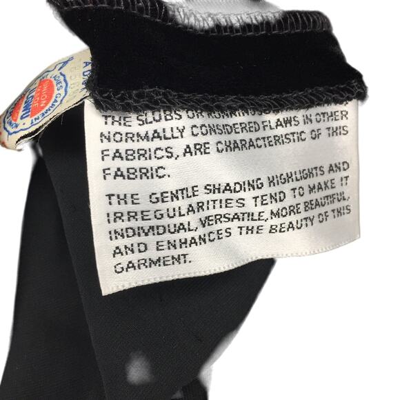 vintage 80s black velvet gothic victorian skirt set - Picture 9 of 10